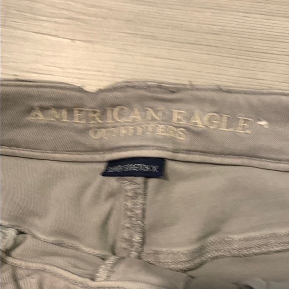 American Eagle Outfitters Gray Leggings with Stretch Fit - Picture 2 of 5